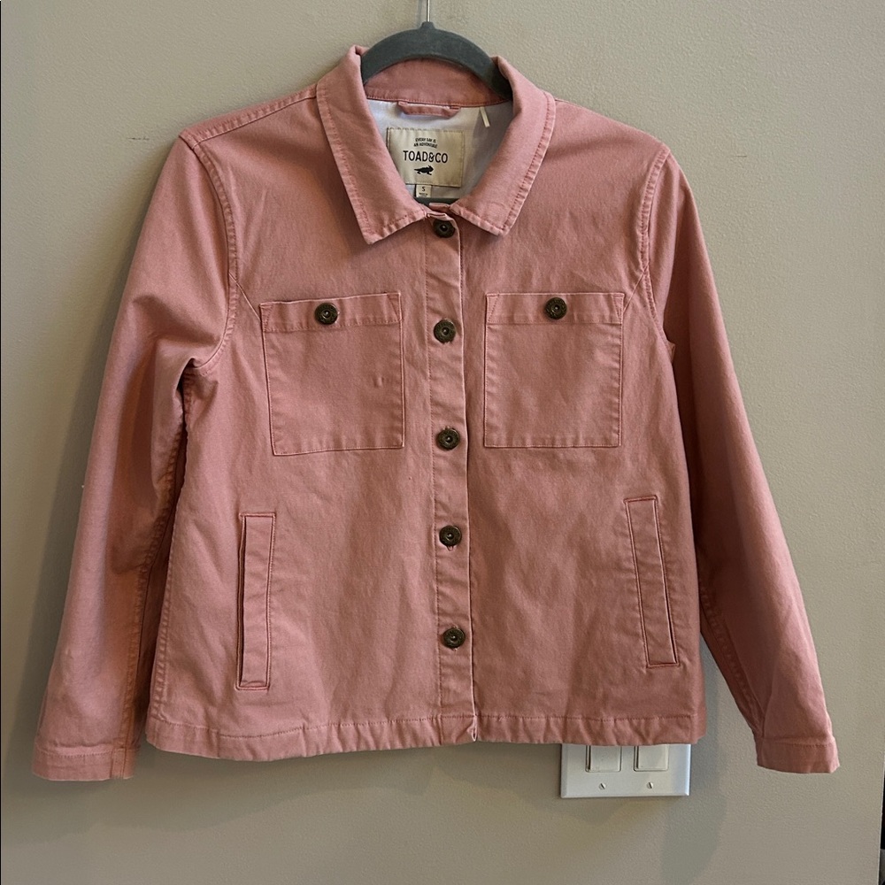 Toad&Co Dusty Rose Utility Jacket